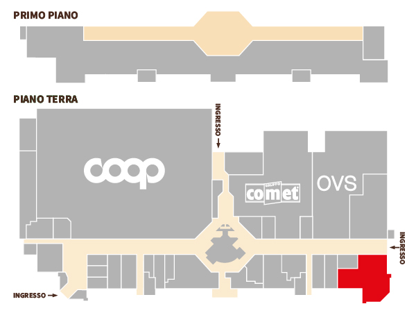 Centro Commerciale Euro Torri | RISTORANTE SELF SERVICE RITA | dove siamo dentro al centro